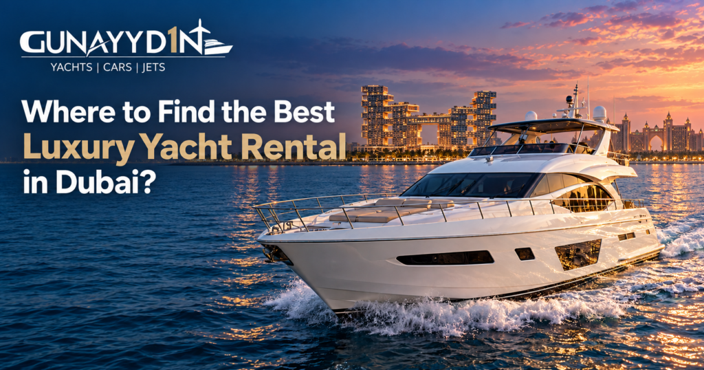 Best Luxury Yacht Rental in Dubai
