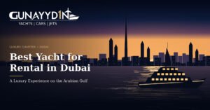 Best Yacht for rental in Dubai